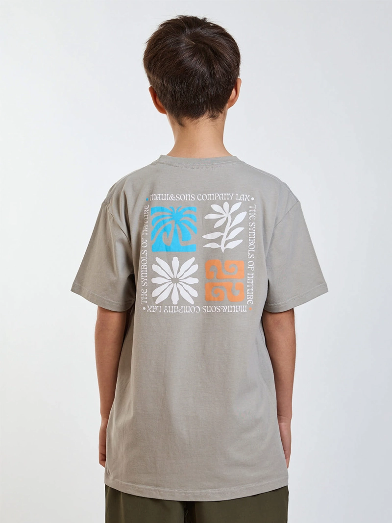 POLERA NIÑO MAUI AND SONS MANGA CORTA ALGODÓN - 3