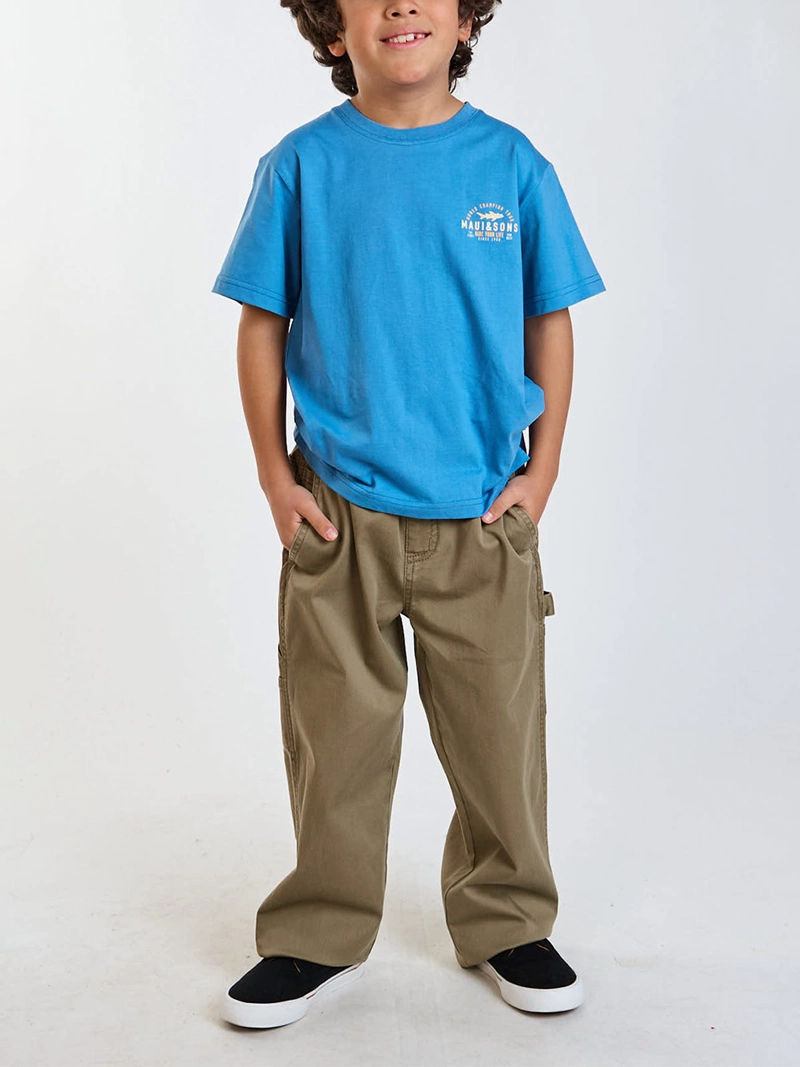POLERA NIÑO MAUI AND SONS MANGA CORTA ALGODÓN - 6