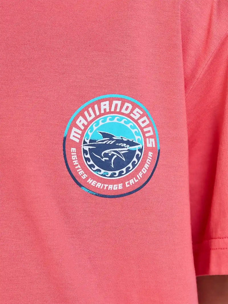 POLERA NIÑO MAUI AND SONS MANGA CORTA ALGODÓN - 6