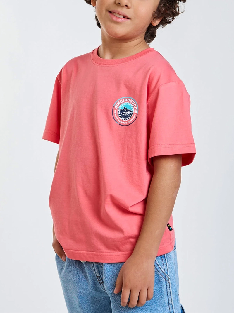 POLERA NIÑO MAUI AND SONS MANGA CORTA ALGODÓN - 7