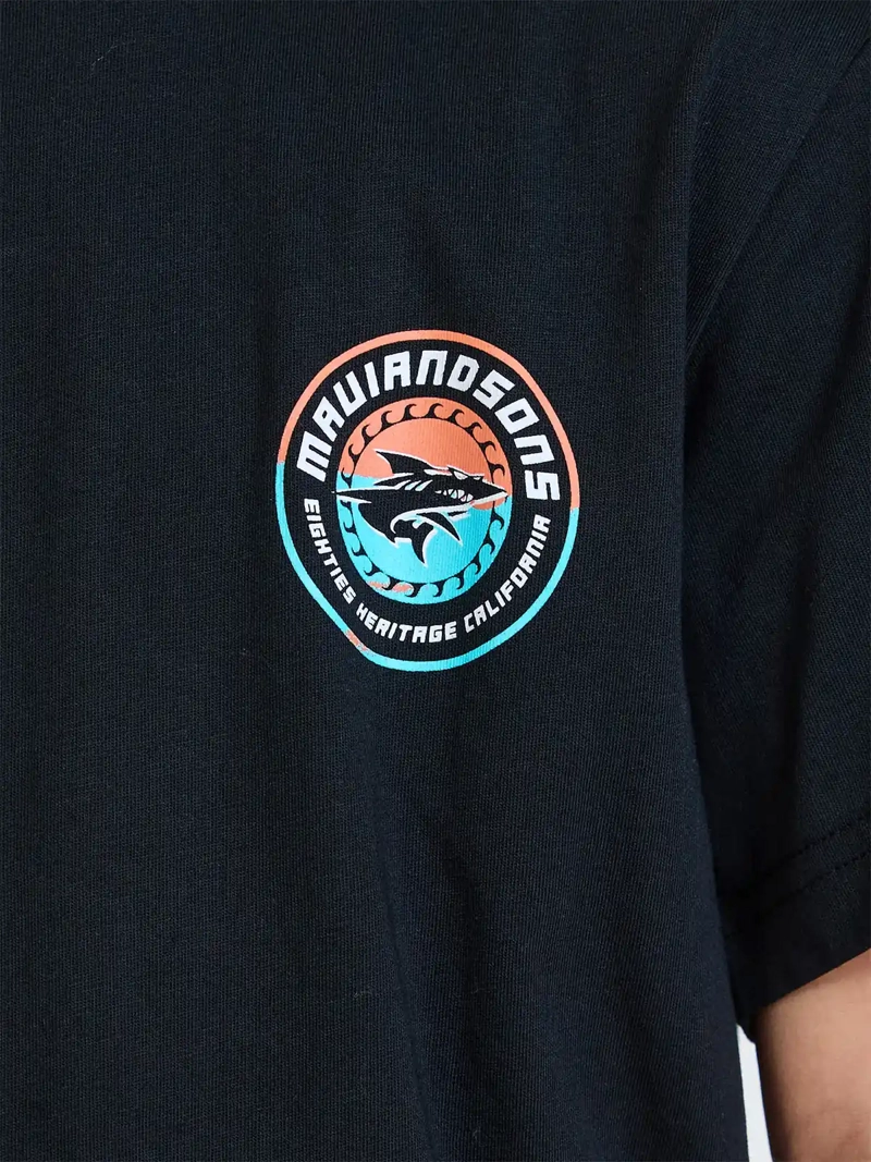 POLERA NIÑO MAUI AND SONS MANGA CORTA ALGODÓN - 6