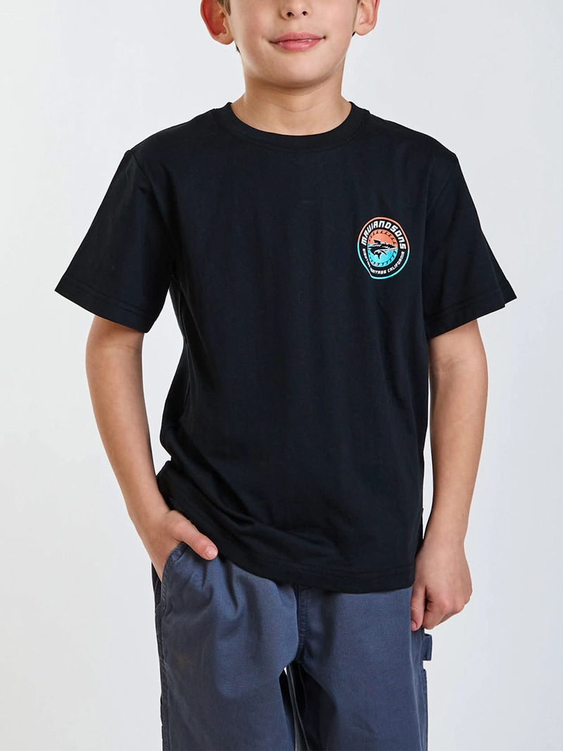 POLERA NIÑO MAUI AND SONS MANGA CORTA ALGODÓN