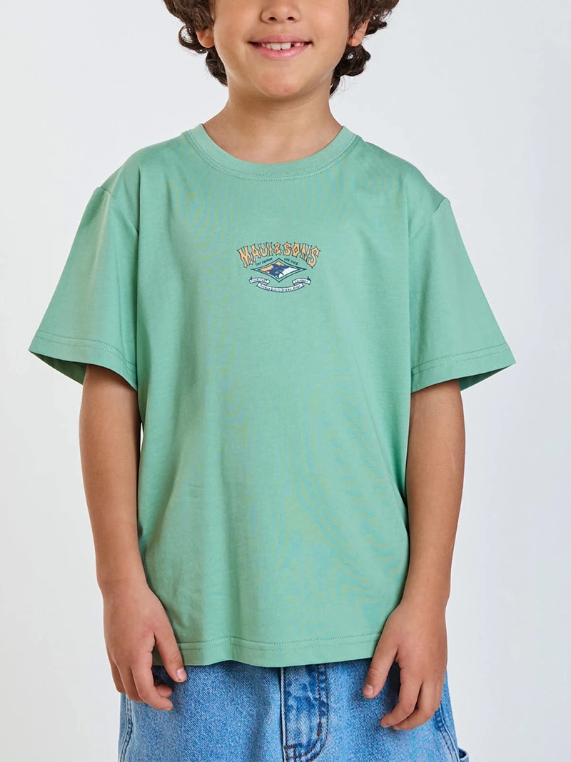POLERA NIÑO MAUI AND SONS MANGA CORTA