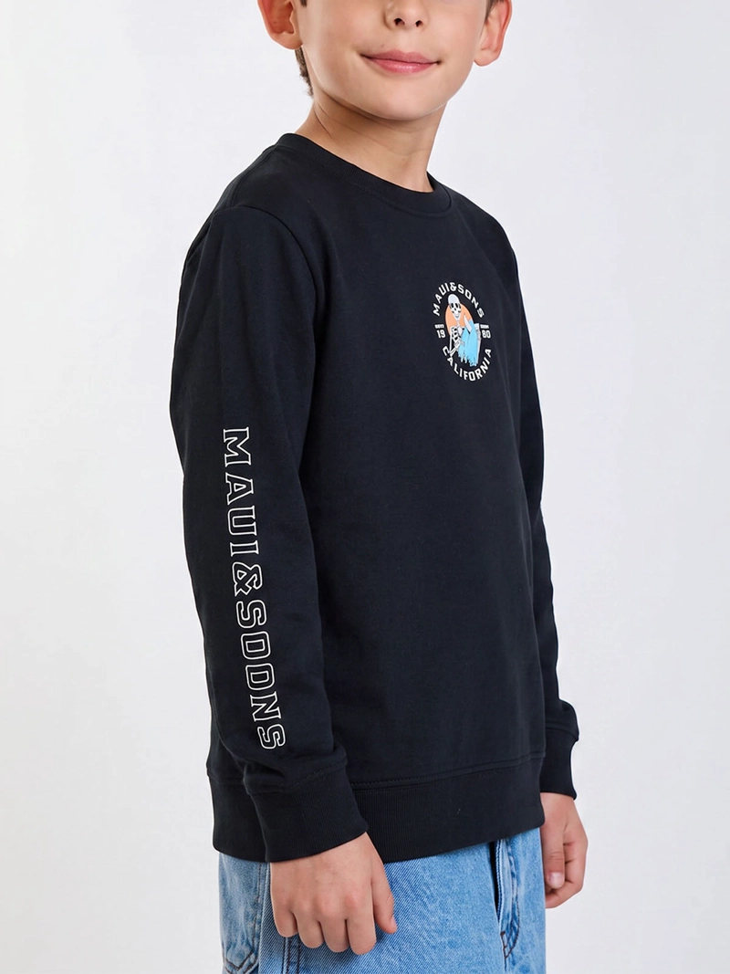 POLERA NIÑO MAUI AND SONS MANGA LARGA ALGODÓN - 2