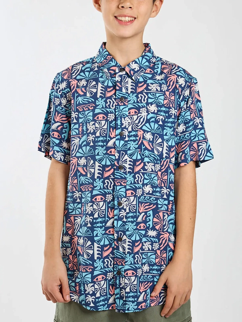 CAMISA NIÑO MAUI AND SONS MANGA CORTA