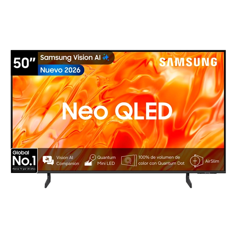 SMART TV SAMSUN NEO QLED 4K UHD 50” VISION AI QN70H 2026 + CONTROL POR VOZ - 2