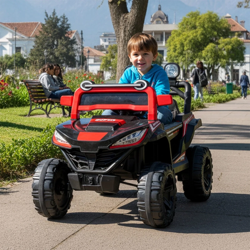 AUTO A BATERÍA KIDSCOOL BUGGY MONSTER 4X4 12V CONTROL REMOTO NEGRO - 12