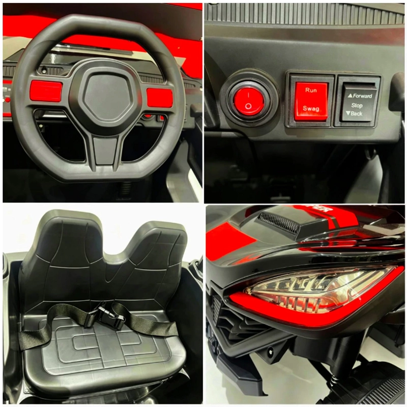 AUTO A BATERÍA KIDSCOOL BUGGY MONSTER 4X4 12V CONTROL REMOTO NEGRO - 5