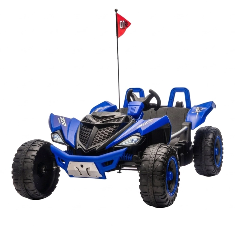 AUTO A BATERÍA KIDSCOOL MONSTER 4X4 24V APP CONTROL REMOTO AZUL - 3