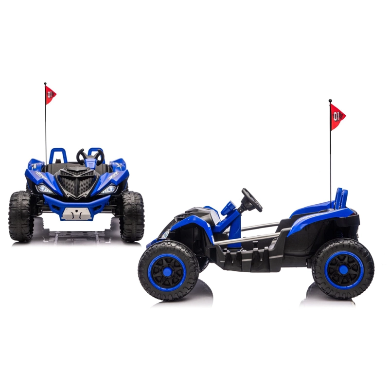 AUTO A BATERÍA KIDSCOOL MONSTER 4X4 24V APP CONTROL REMOTO AZUL - 4