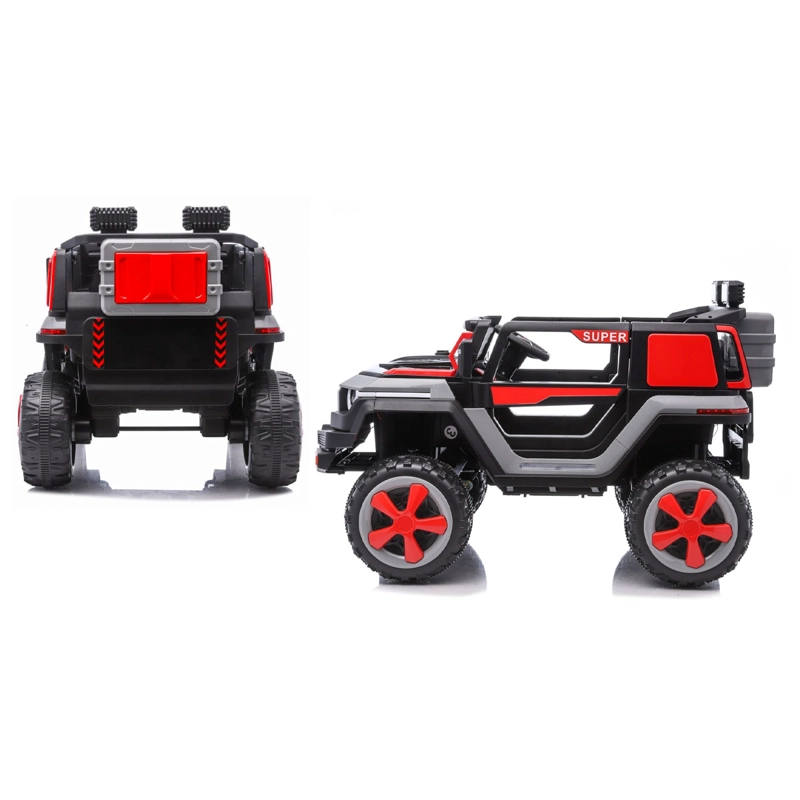 AUTO A BATERÍA KIDSCOOL TODOTERRENO 12V CONTROL REMOTO GRIS - 3