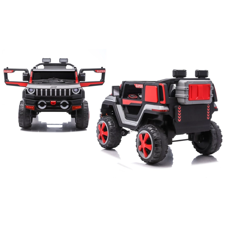 AUTO A BATERÍA KIDSCOOL TODOTERRENO 12V CONTROL REMOTO GRIS - 4