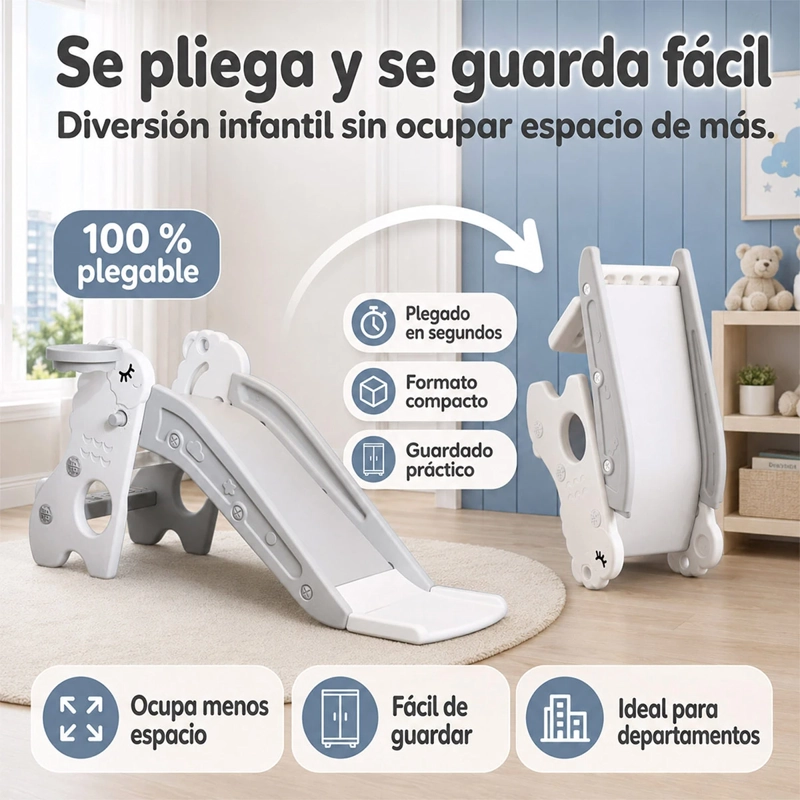 RESBALÍN KIDSCOOL PLEGABLE  - 3