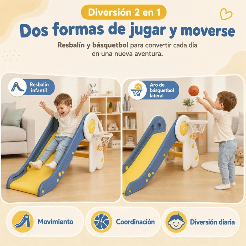 RESBALÍN KIDSCOOL PLEGABLE  - 4
