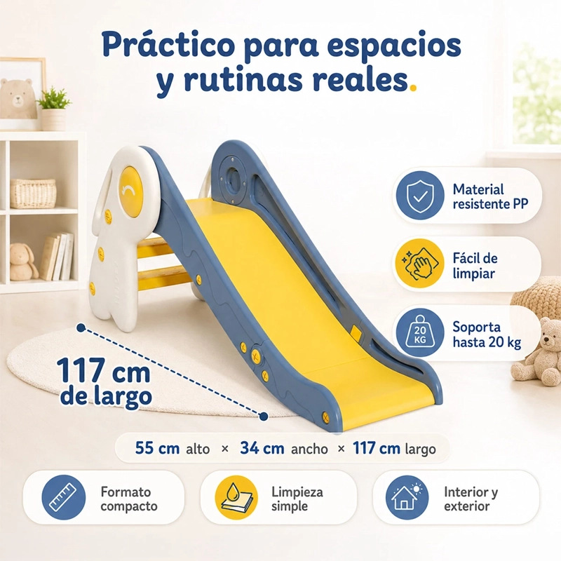 RESBALÍN KIDSCOOL PLEGABLE  - 5
