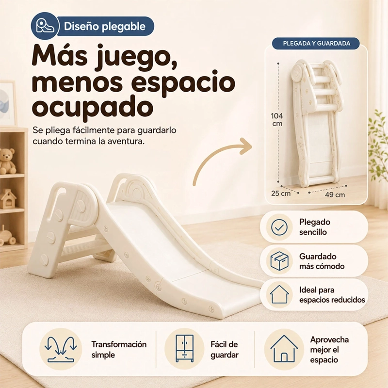 RESBALÍN KIDSCOOL PLEGABLE  - 5