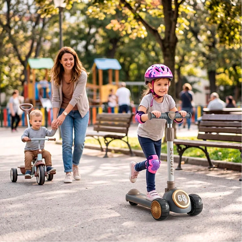 SCOOTER KIDSCOOL 3 RUEDAS PLEGABLE - 5