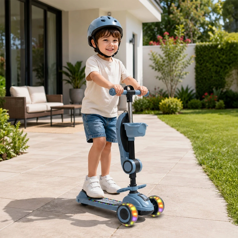 SCOOTER KIDSCOOL ASIENTO LUCES Y MUSICA  - 11