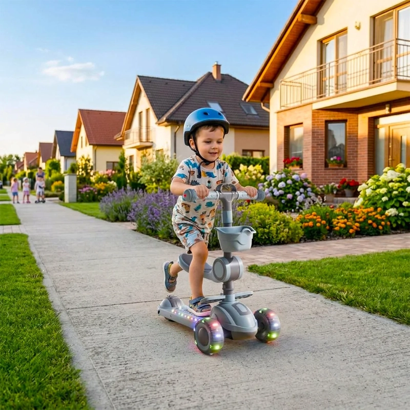 SCOOTER KIDSCOOL ASIENTO LUCES Y MUSICA  - 12