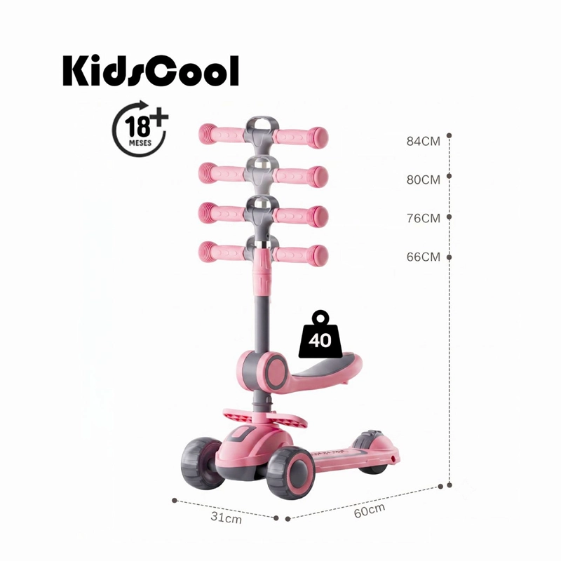 SCOOTER KIDSCOOL ASIENTO LUCES Y MUSICA  - 13