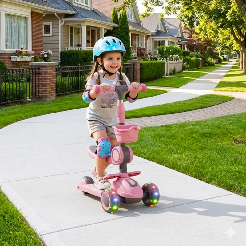 SCOOTER KIDSCOOL ASIENTO LUCES Y MUSICA  - 10