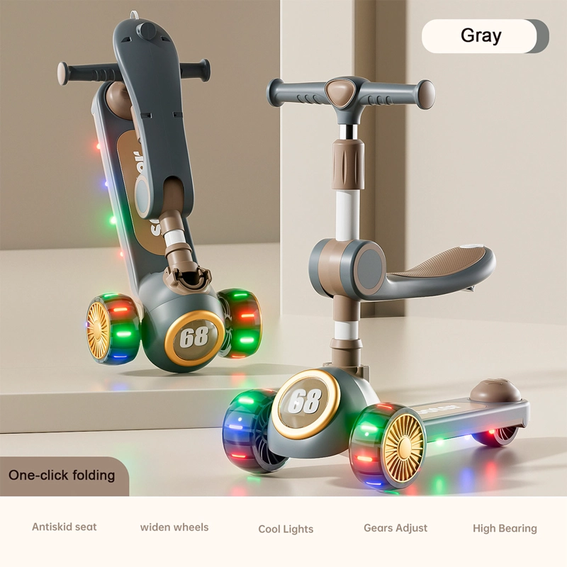 SCOOTER KIDSCOOL 3 EN 1 PLEGABLE  - 7