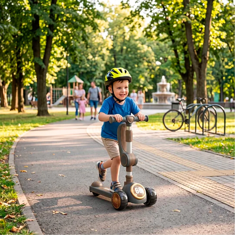 SCOOTER KIDSCOOL 3 EN 1 PLEGABLE  - 8