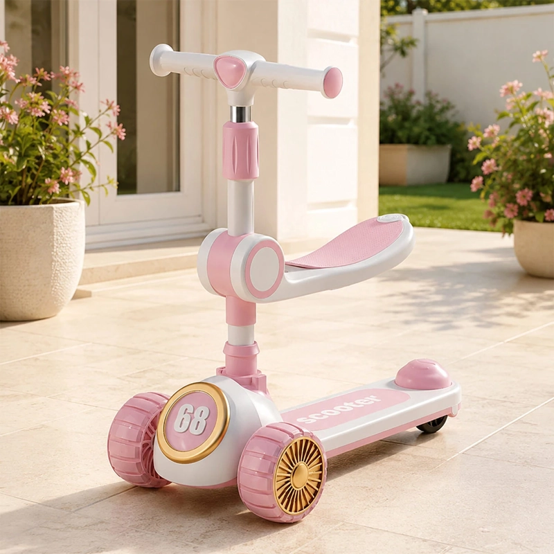 SCOOTER KIDSCOOL 3 EN 1 PLEGABLE - 1