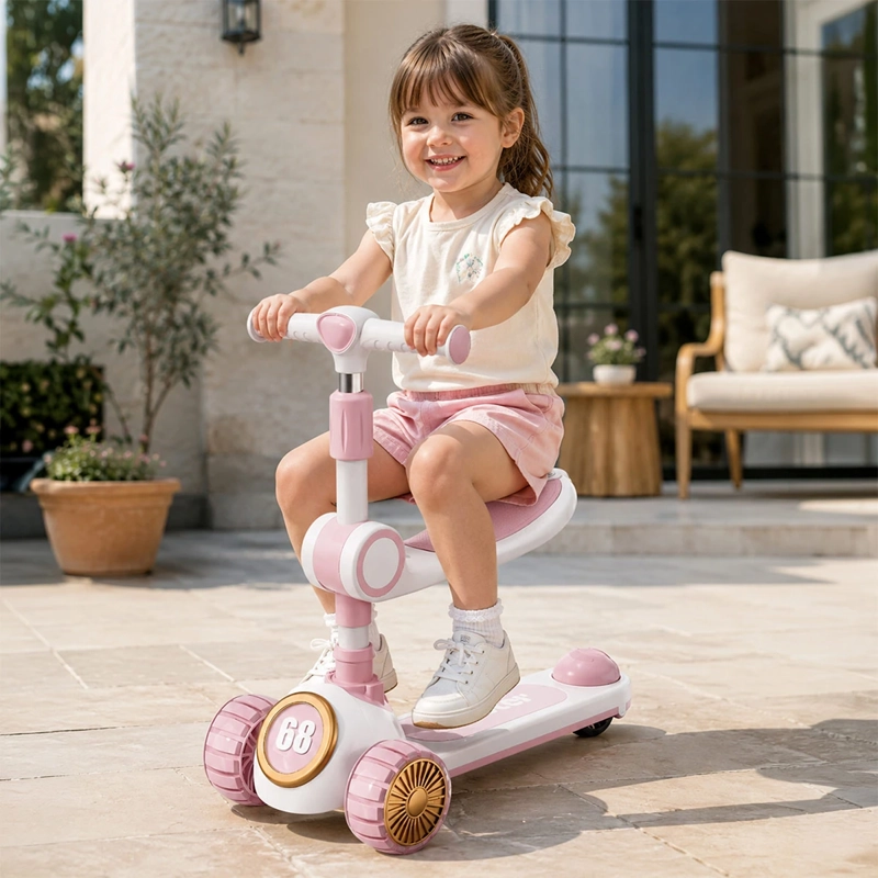 SCOOTER KIDSCOOL 3 EN 1 PLEGABLE - 7
