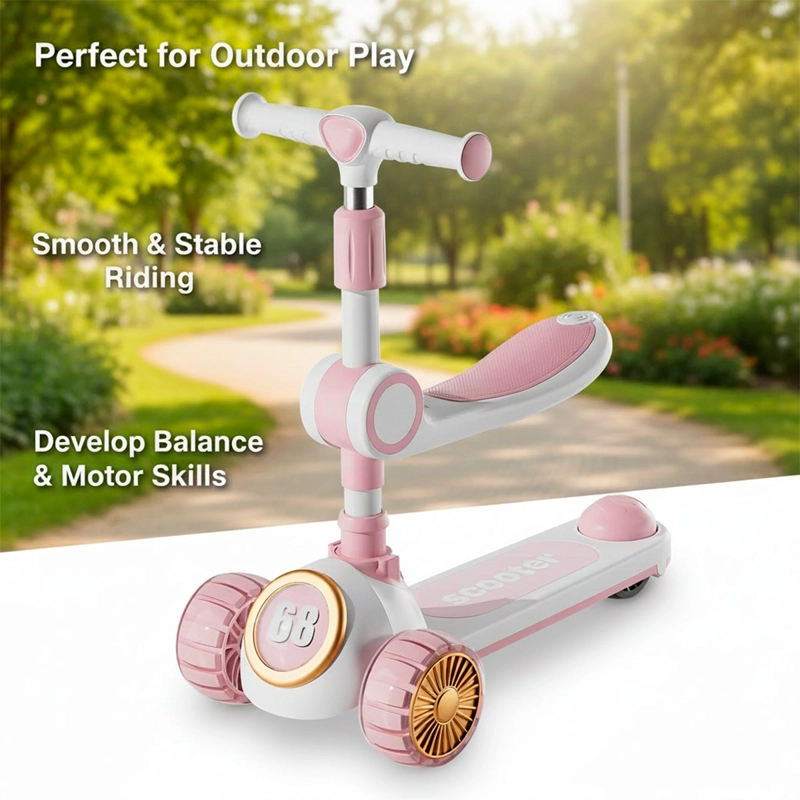 SCOOTER KIDSCOOL 3 EN 1 PLEGABLE - 8