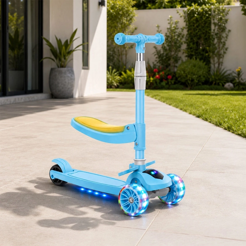 SCOOTER KIDSCOOL PLEGABLE CON ASIENTO - 1