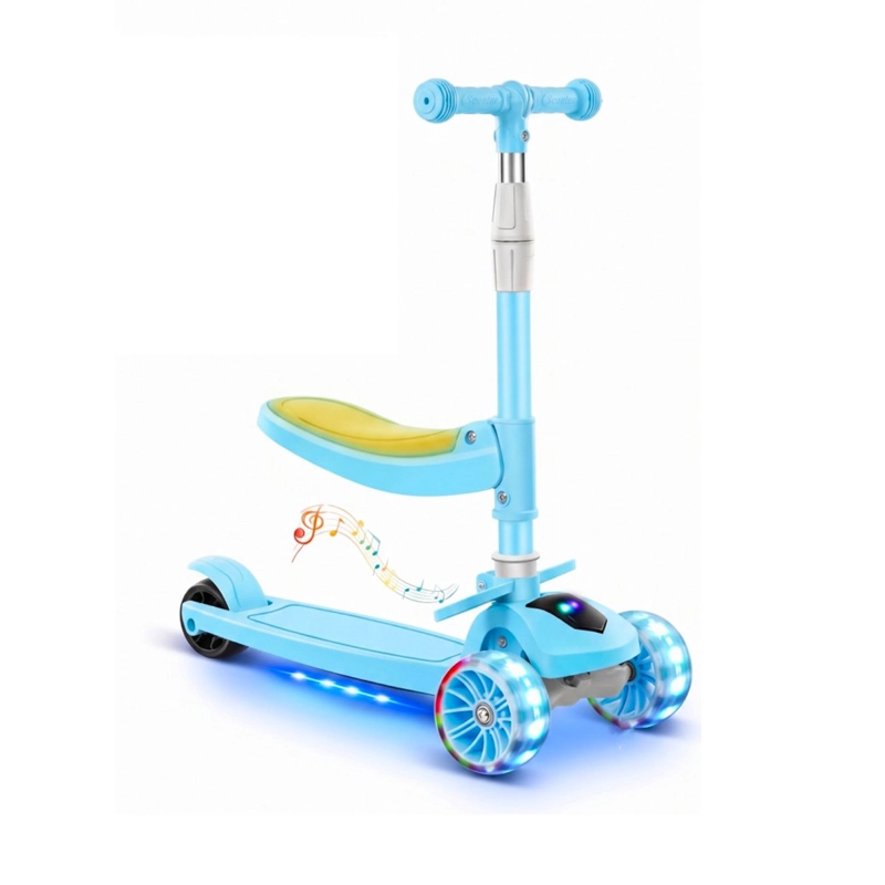 SCOOTER KIDSCOOL PLEGABLE CON ASIENTO - 6