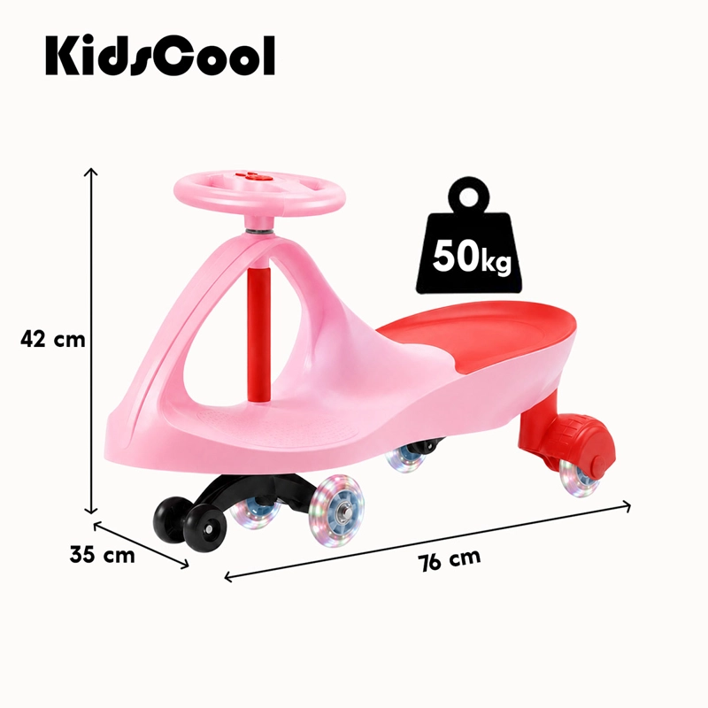 AUTO GIRATORIO KIDSCOOL CON LUCES - 7