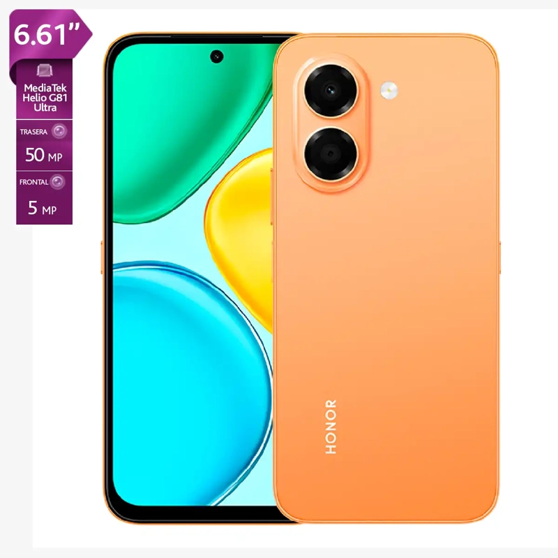 SMARTPHONE HONOR X7E 256GB 6GB RAM 50MP 6.6”