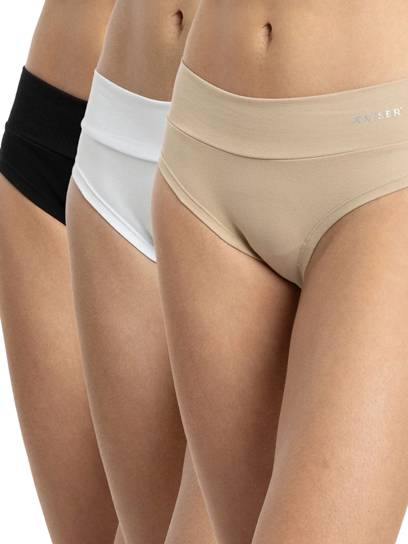 PACK X3 PANTALETA MUJER KAYSER ALGODÓN