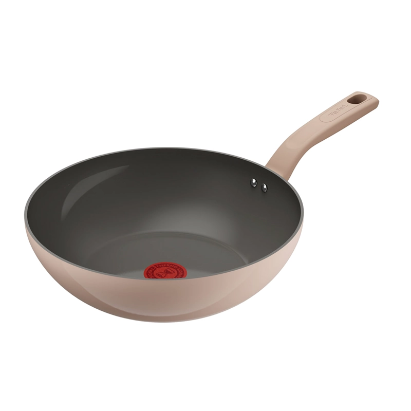 WOK TEFAL SAL CERADELICE 28 CM BEIGE - 1