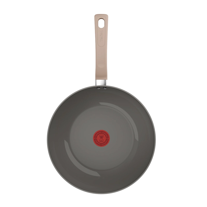 WOK TEFAL SAL CERADELICE 28 CM BEIGE - 2