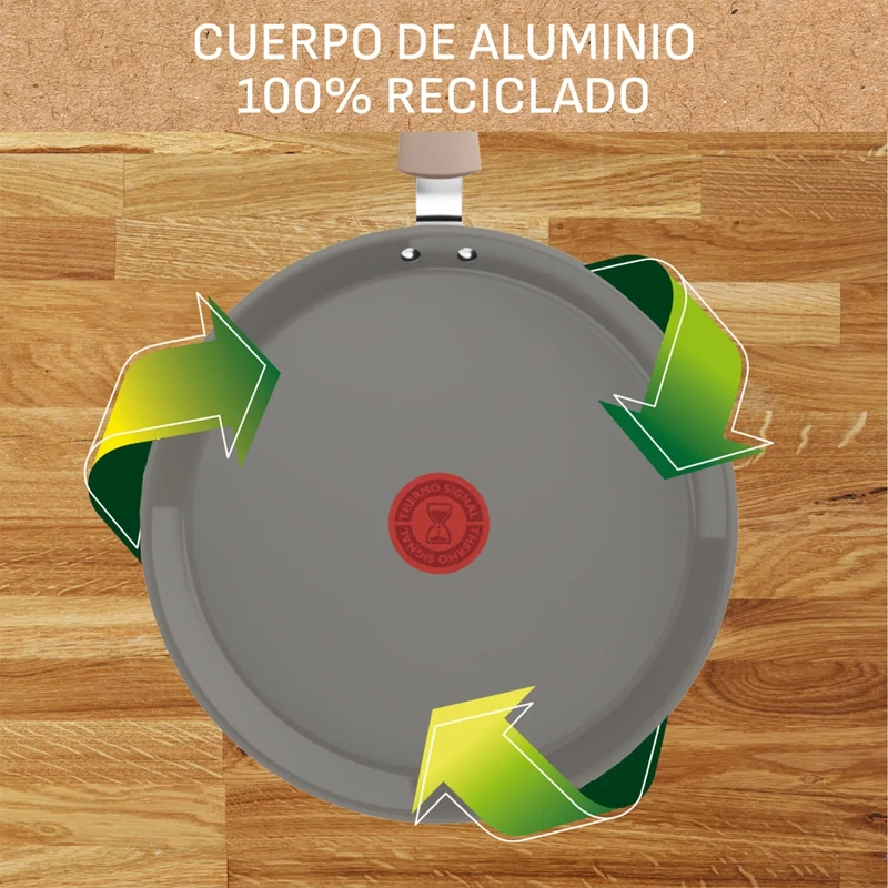 WOK TEFAL SAL CERADELICE 28 CM BEIGE - 6