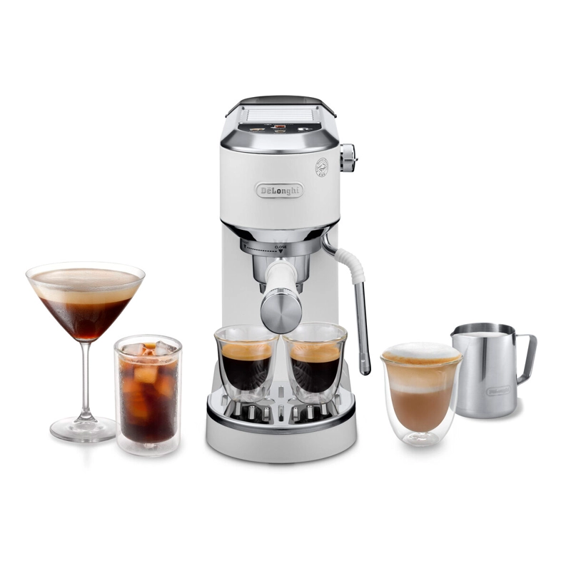 CAFETERA DELONGHI HIDROPRESION DEDICA DUO BLANCA - 1