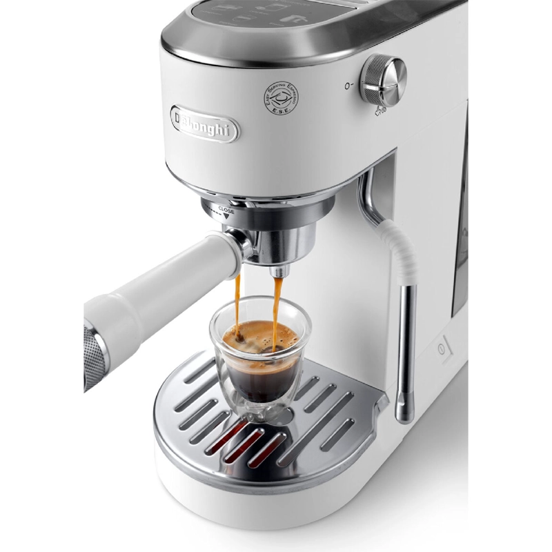 CAFETERA DELONGHI HIDROPRESION DEDICA DUO BLANCA - 6
