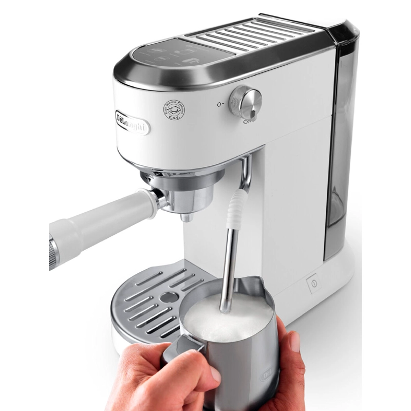 CAFETERA DELONGHI HIDROPRESION DEDICA DUO BLANCA - 7