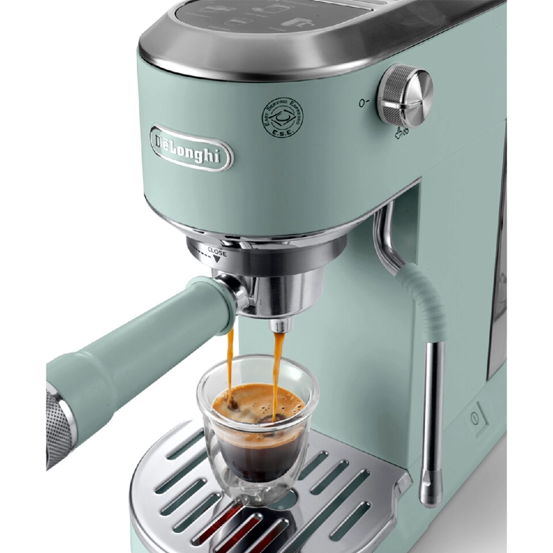CAFETERA DELONGHI HIDROPRESION DEDICA DUO PISTACHO - 5