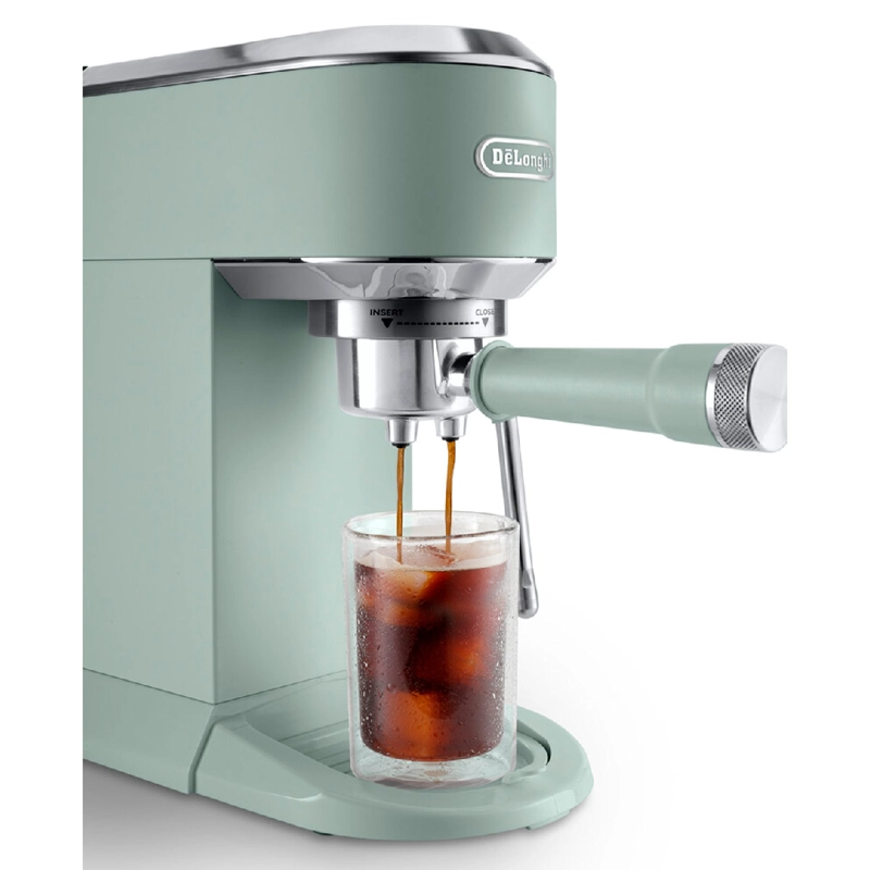 CAFETERA DELONGHI HIDROPRESION DEDICA DUO PISTACHO - 6