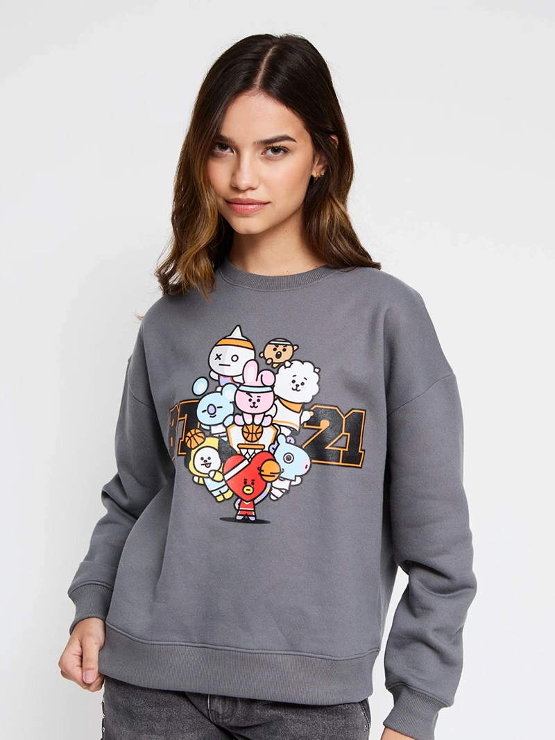 POLERÓN MUJER INDEX MANGA LARGA BT21 - 2