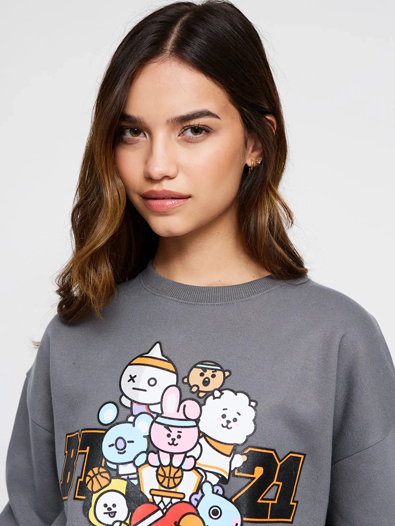 POLERÓN MUJER INDEX MANGA LARGA BT21 - 4