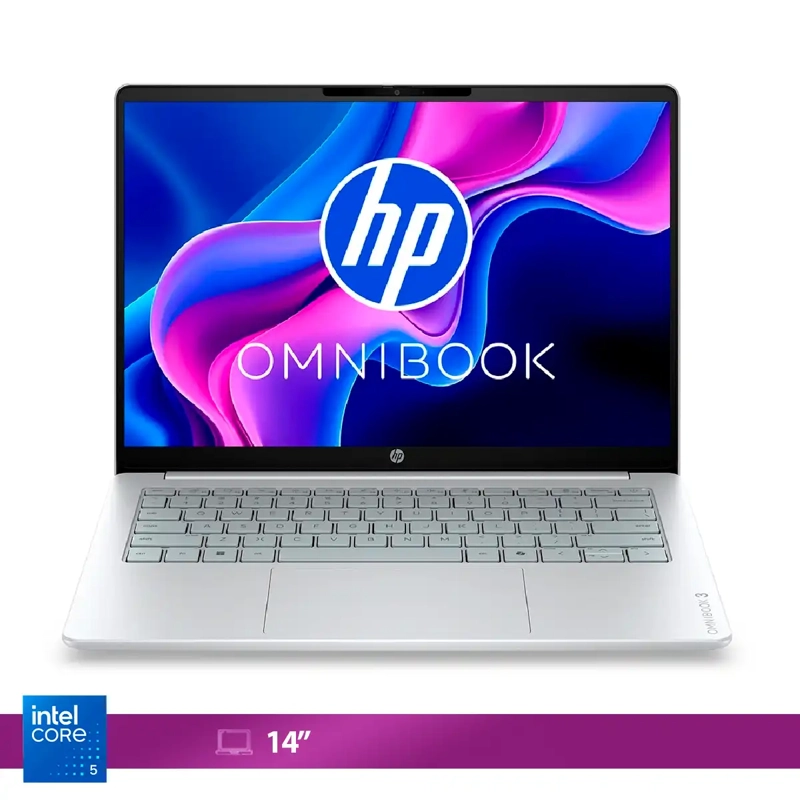 NOTEBOOK HP OMNIBOOK 3 14-HU0050LA INTEL CORE 5 8GB RAM 512GB SSD 14" 2K - 1