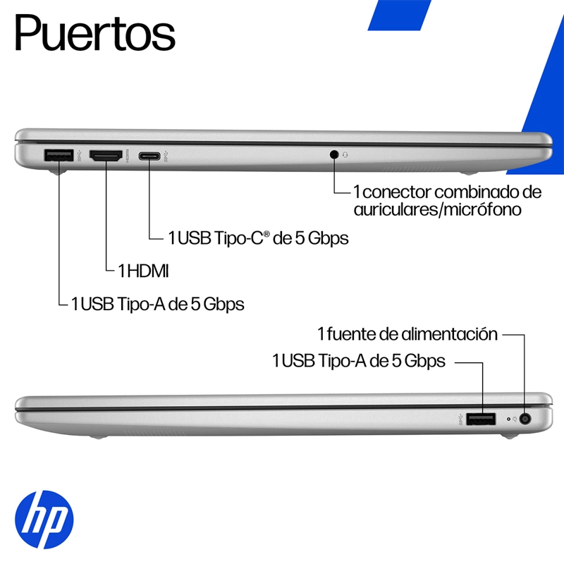 NOTEBOOK HP 15-FC0287LA AMD RYZEN 7 8GB RAM 512GB SSD 15.6" - 7