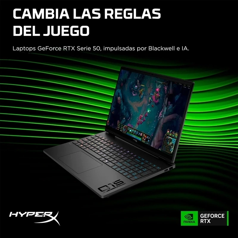 NOTEBOOK GAMER HP HYPERX OMEN 15-GA0009 INTEL CORE I7 16GB RAM NVIDIA GEFORCE RTX 5070 512GB SSD 15,3" 2K - 11