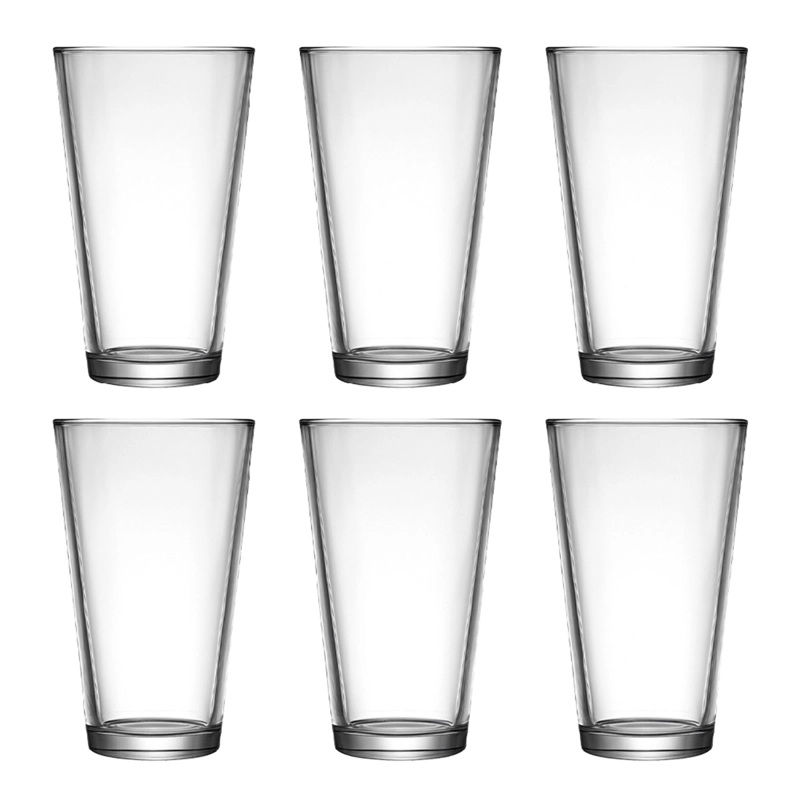SET X6 VASOS DORAL GLASSGOW ROCK N ROLL 485 ML
