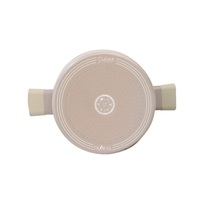 OLLA DORAL PRESS CAST SATELLITE 20 CM MARFIL - 4